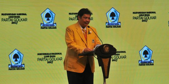 Tutup Munaslub Golkar, Airlangga ungkap nama-nama tim suksesnya