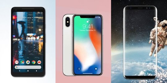 7 Smartphone terbaik 2017, Anda punya?