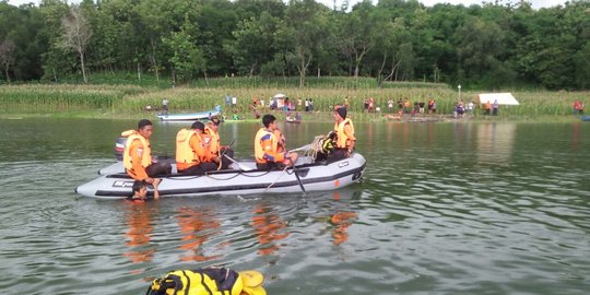 2 Hari pencarian, jenazah Suwarto di Waduk Kedung Ombo ditemukan