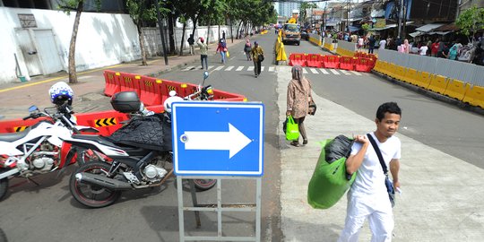 Kata mereka soal trotoar Tanah Abang kini bersih dari PKL