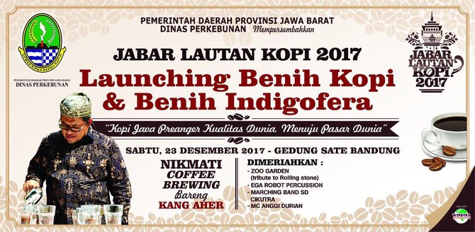 pemprov jabar lauching benih kopi