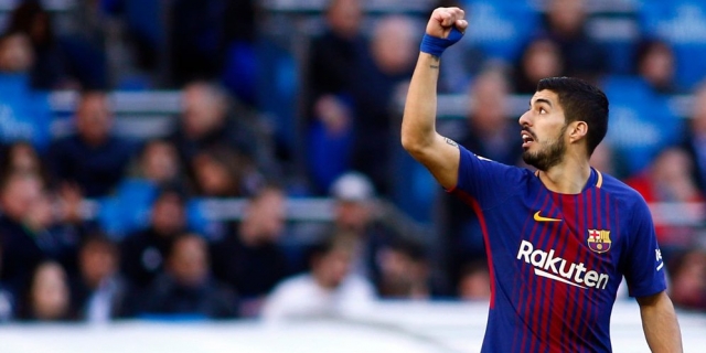 Puasnya Suarez pecundangi Madrid di Bernabeu