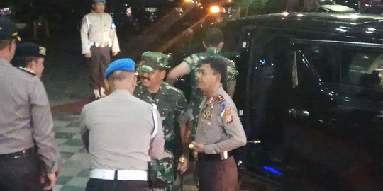 Malam Natal, Kapolri dan Panglima TNI cek sejumlah gereja di DKI