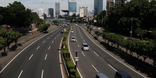 Natal, jalan protokol dan tol Ibu Kota lengang