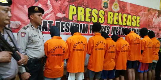 Tawuran maut di Bekasi, 8 pemuda dijebloskan ke penjara