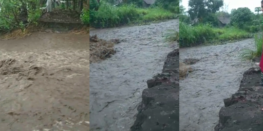 Banjir lahar dingin kembali terjang desa Tukadabu Karangasem