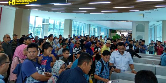 Menengok sederet fasilitas di stasiun kereta Bandara Soekarno-Hatta