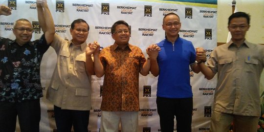 Prabowo, Sohibul & Zulkifli bertemu, Demiz siapkan plan B dengan SBY