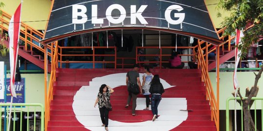 Kejayaan Blok G Tanah Abang di era tiga gubernur DKI