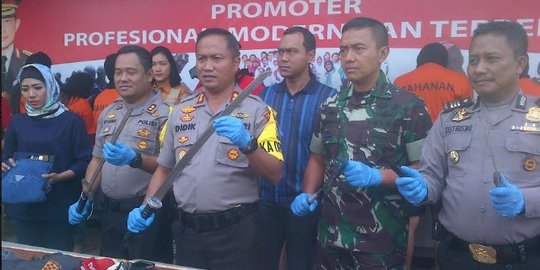 Polisi tangkap dua orang lagi, pimpinan geng motor di Depok masih buron