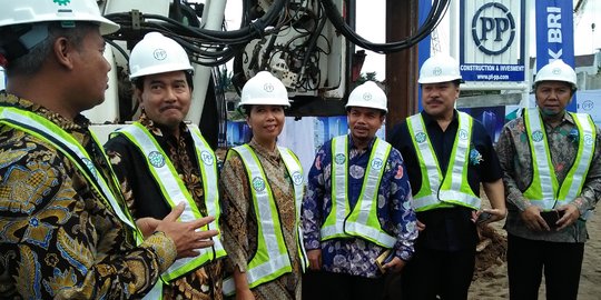 Menteri Rini hadiri groundbreaking pembangunan Menara BRI Gatot Subroto