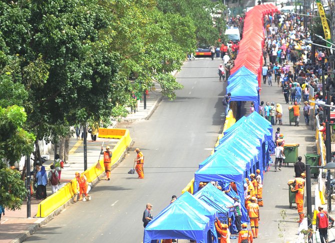 penataan pkl di tanah abang