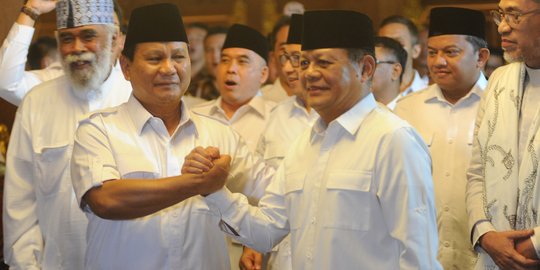 Prabowo klaim popularitas Sudrajat naik dahsyat luar biasa