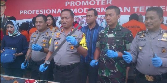 2 Anggota geng motor Jepang penjarah toko pakaian masih diburu polisi