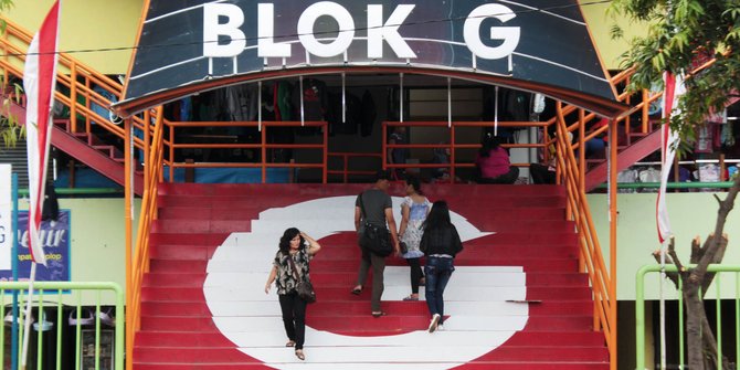 Image result for Blok G tanah abang