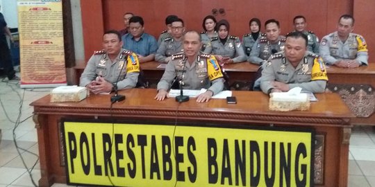Selama 2017 terjadi 2.205 kasus kejahatan di Bandung, turun 41 persen dibanding 2016
