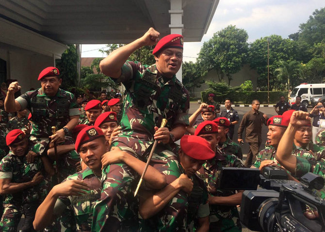 gatot nurmantyo bertemu prajurit kopassus