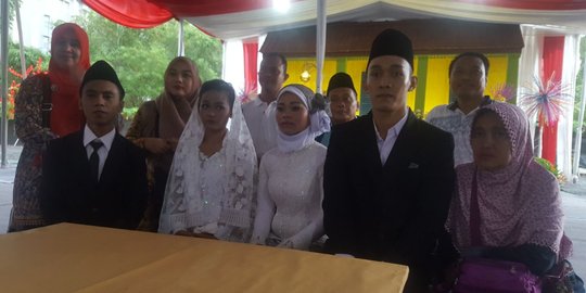 Pemprov DKI sebut peserta nikah massal ada 430 pasangan