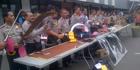 Kriminalitas di Depok turun 19 persen sepanjang 2017, tapi kasus narkoba naik