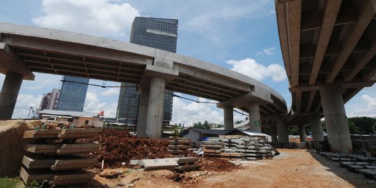 Melihat progres Tol Depok-Antasari