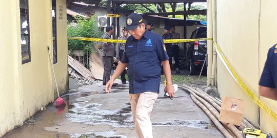 Polri buru dua pelaku bom di Mapolsek Bontoala