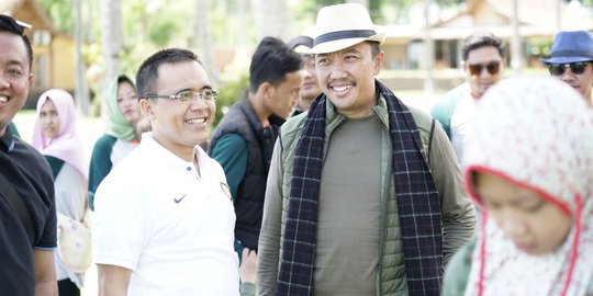 Bareng keluarga, Menpora nikmati libur akhir tahun di Banyuwangi