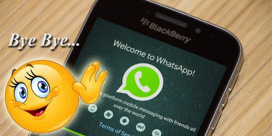 2018 sudah bergulir, WhatsApp masih aktif di platform BlackBerry 10?