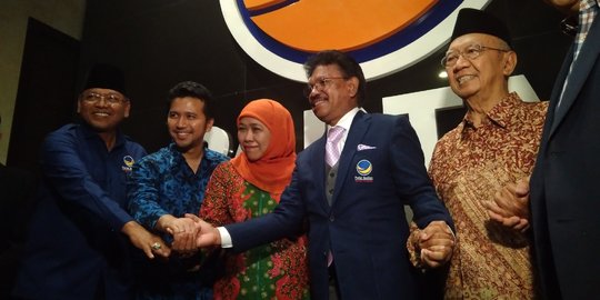 NasDem resmi deklarasi Khofifah-Emil untuk Pilgub Jatim