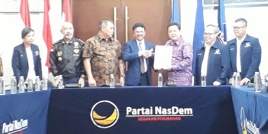 NasDem serahkan rekomendasi dukungan ke Mantra-Kerta untuk Pilgub Bali