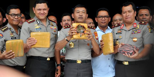 Bandar ganja 1,3 ton jaringan Aceh lari ke hutan saat diburu polisi