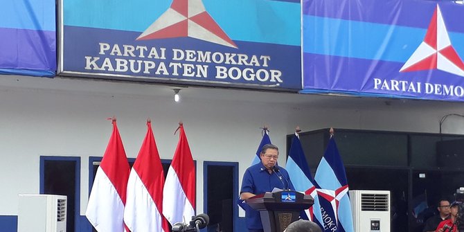 Pidato politik awal tahun, SBY puji pencapaian Presiden Jokowi