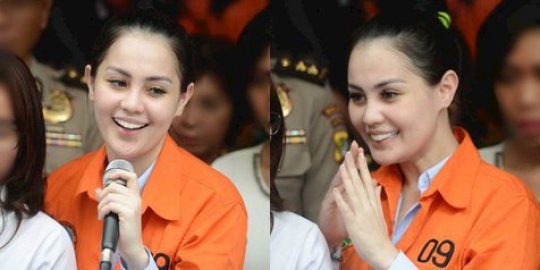 Bukan pengaruh obat, senyum Jennifer Dunn saat pers rilis karena ikhlas