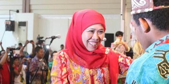 Ini reaksi Khofifah soal kabar bakal pesaingnya Azwar Anas mundur