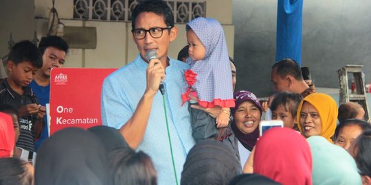 Sandiaga Uno datangi Kementerian BUMN, ini tujuannya