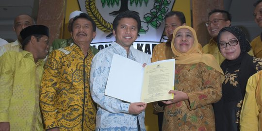 Airlangga tegaskan Golkar tetap dukung Khofifah-Emil di Pilgub Jatim