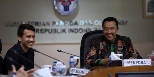 Menpora dukung setiap langkah Egy Maulana Vikri
