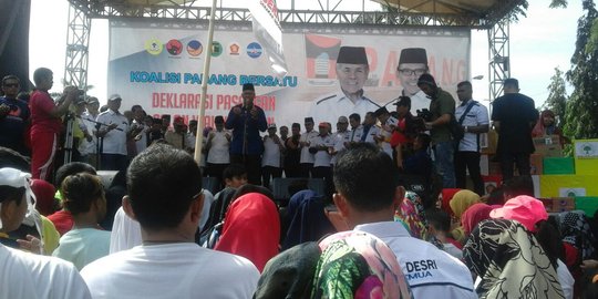 Diusung 10 partai, Emzalmi-Desri maju di Pilwalkot Padang