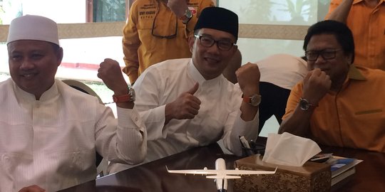 Sempat tertunda, PKB beri SK dukungan Ridwan Kamil-Uu Ruzhanul siang ini
