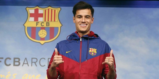 Gabung Barcelona, inilah foto profil Terbaru Coutinho di media sosial