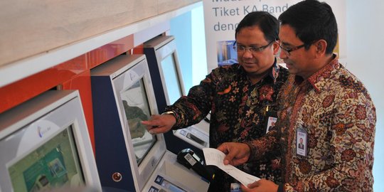 Direksi BNI tinjau fasilitas stasiun kereta bandara