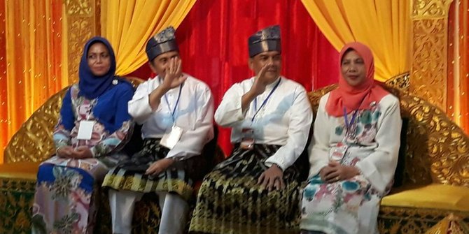 Syamsuar-Edy Natar, pasangan pertama daftar pilgub ke KPU Riau