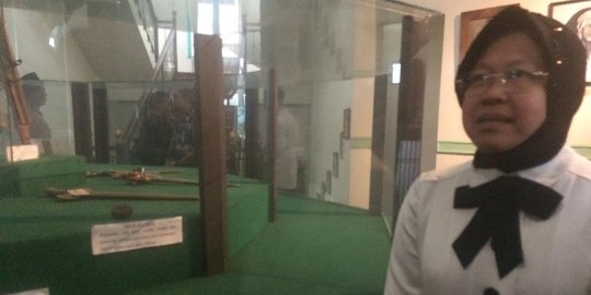 Bertemu ketua PCNU Surabaya & Cak Anam di Museum NU, Risma bantah bahas Pilgub Jatim