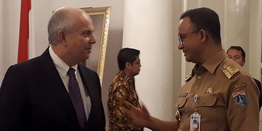 Anies bertemu Dubes AS bahas pariwisata dan tempat bersejarah