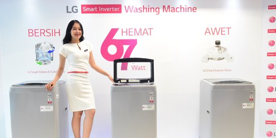 LG rilis mesin cuci hemat energi