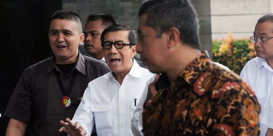 KPK kembali periksa Menteri Yasonna Laoly terkait e-KTP