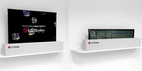 inch rollable oled tv