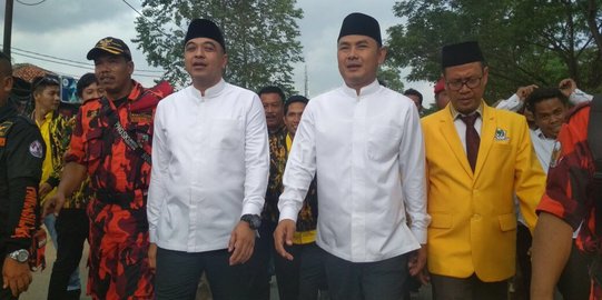 Didukung 12 partai, petahana Pilkada Kabupaten Tangerang daftar ke KPU