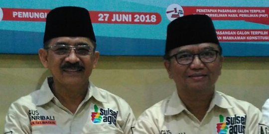 Perjalanan panjang Agus Nu'mang-Tanribali Lamo melaju ke Pilgub Sulsel