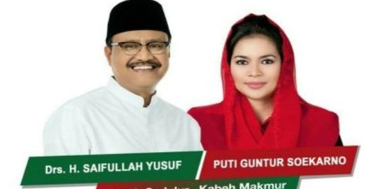 PDIP sebut Gus Ipul-Puti wujud terima kasih ke KH Hasyim Asy'ari & Bung Karno