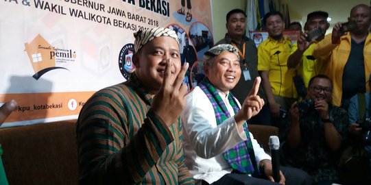 Resmi, dua pasangan calon bertarung di Pilkada Kota Bekasi